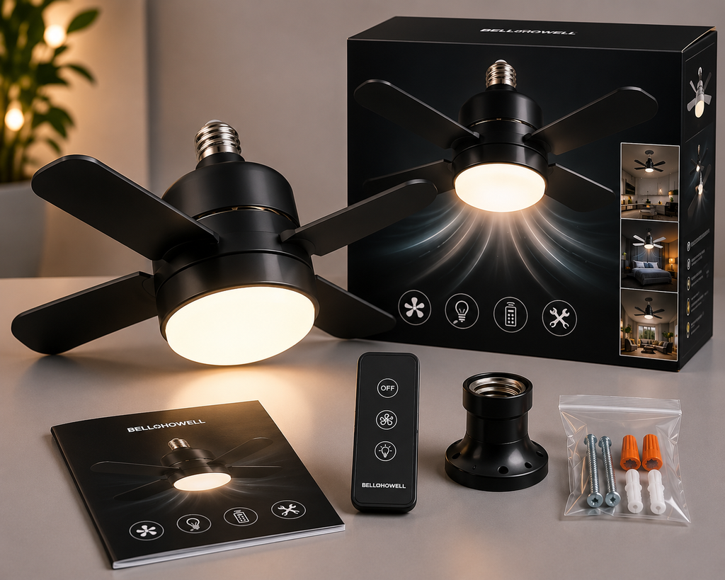 Fan Bulb Integrated Home Dormitory